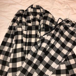 Plaid PJ Set